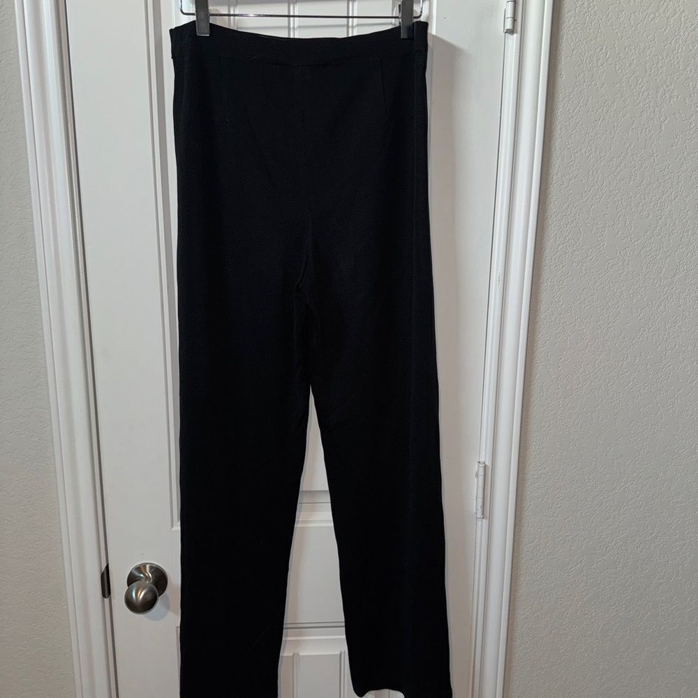 Misook black trouser pants size m - Picture 3 of 10